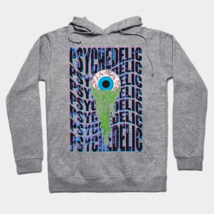 Psychedelic Typo Hoodie